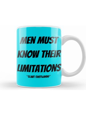 Humuts Clint Eastwood Quotes Gift   Vintage Retro Rainbow Style Kupa Bardak Porselen