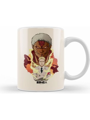 Humuts Shingeki No Kyojin Attack On Titan Reiner Braun Armored Titan Kupa Bardak Porselen