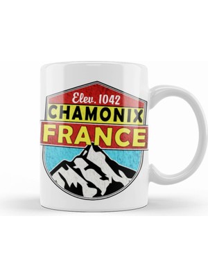 Humuts Ski Chamonix Mont Blanc Skiing Paradise 01 Kupa Bardak Porselen