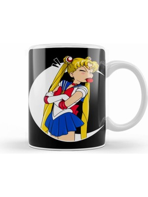Humuts Sailor Moon Kupa Bardak Porselen