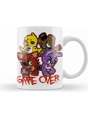 Humuts Five Nights Game Over Five Nights At Freddys 01 Kupa Bardak Porselen