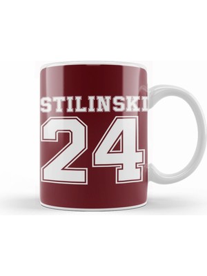 Humuts Stıles Stılınskı 24 Teen Wolf Serıes Teen Wolf Lover Kupa Bardak Porselen