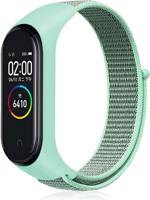 MobaxAksesuar Xiaomi Mi Band 5 Band 6 Kordon Hasır Kordon