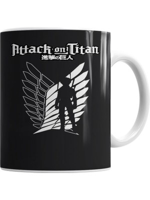 Humuts Attack  On Titan Kupa Bardak Porselen