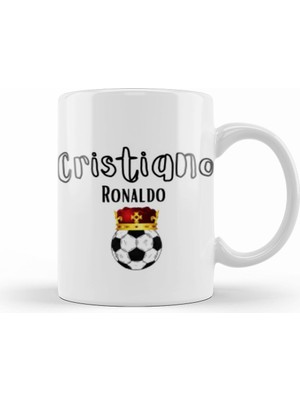 Humuts The King Of Football Cristiano Ronaldo 7 Kupa Bardak Porselen