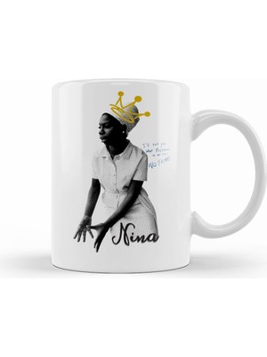 Humuts Nina Simone Kupa Bardak Porselen