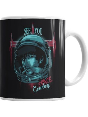 Humuts Space Cowboy Kupa Bardak Porselen