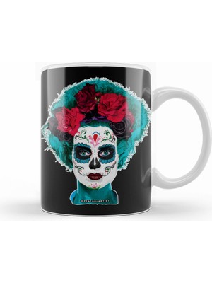 Humuts Day Of The Dead Bride Kupa Bardak Porselen