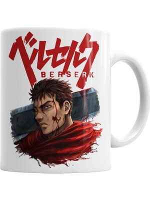Humuts Berserk   Guts Puck Kupa Bardak Porselen