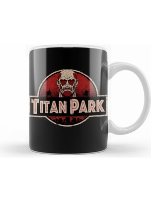 Humuts Attack On Titan Titan Park Kupa Bardak Porselen