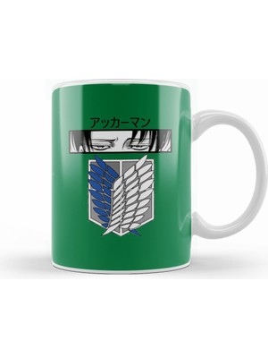 Humuts Attack On Titan Anime Levi Kupa Bardak Porselen