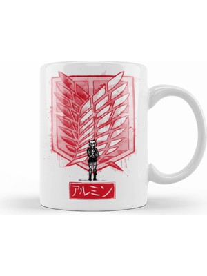 Humuts Attack On Titan Traditional Armin Kupa Bardak Porselen
