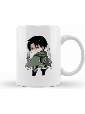 Humuts Attack On Titan Chibi Levi 02 Kupa Bardak Porselen