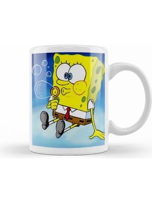 Humuts Sünger Bob Sponge Bob 06 Kupa Bardak Porselen