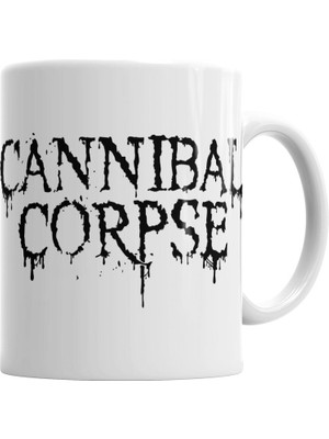 Humuts Cannibal Corpse   Death Obituary Morbid Angel Suffocation Vital Remains Kupa Bardak Porselen