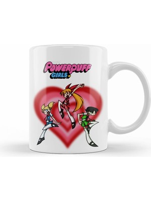Humuts Powerpuff  Girls   Kupa Bardak Porselen
