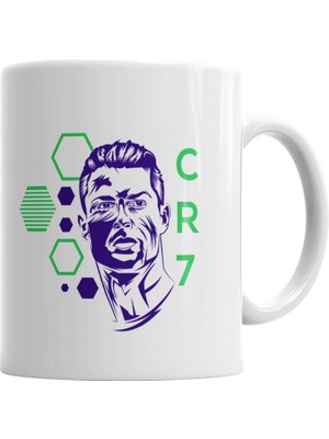 Humuts Cristiano Ronaldo  Cr7  Kupa Bardak Porselen