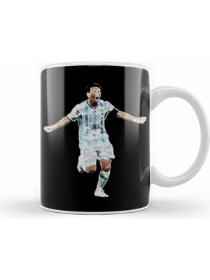 Humuts Lionel Messi Argentina Champion Kupa Bardak Porselen
