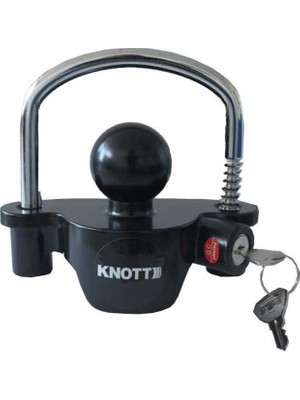 Knott Römork Karavan Kaplin Güvenlik Kilidi Topuz Tip (Standart kaplinler için)