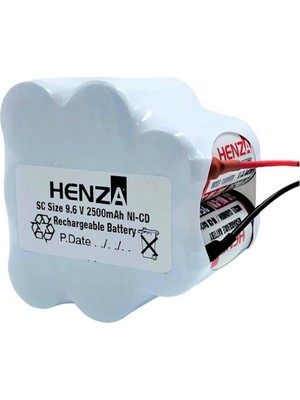 Henza Felix Indigo Serisi FL477 Uyumlu Henza 9.6V 2500MAH Şarjlı Süpürge Pili