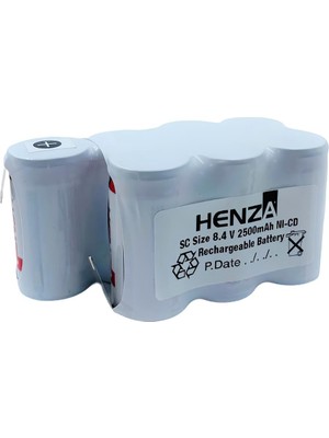 Henza Arzum AR449 Serisi Uyumlu Henza 8.4V 2500MAH Şarjlı Süpürge Pili