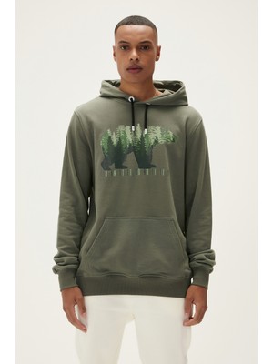 Bad Bear Integrıty Hoodıe Yeşil Erkek Sweatshirt 22.02.12.021-C123