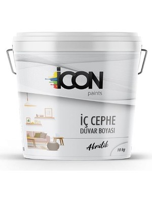Icon Akrilik Iç Cephe Boyası 10 Kg.