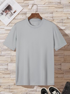 DAXİS Sportwear Company DAXİS Oversize Unisex Tişört Siyah Renk Günlük Kullanım İçin Kısa Kol Tasarım