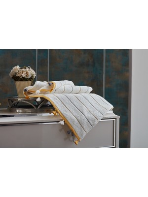 Doqu Home Pietro Banyo Havlusu 90X150CM - Krem