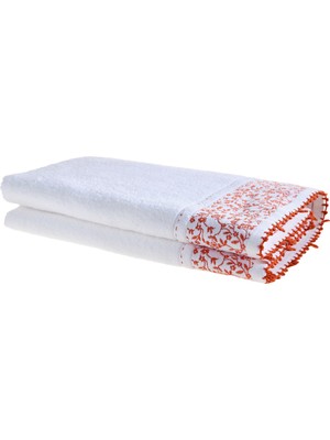 Doqu Home Valeria Banyo Havlusu 90X150CM - Kiremit