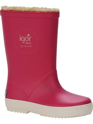 Igor Splash Nautico Borreguito Çocuk Bot Ayakkabı W10207-007FUCSIA
