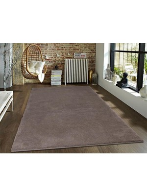 Çeyiz Diyarı Soft Plain Vizon Dikdörtgen Halı 150X230CM