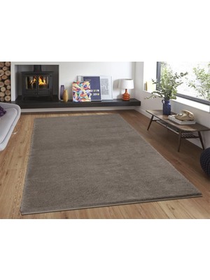 Çeyiz Diyarı Soft Plain Bej Dikdörtgen Halı 150X230CM
