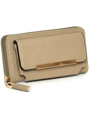 Armine C07 Lazer Baskılı Kadın El Çanta Cüzdan