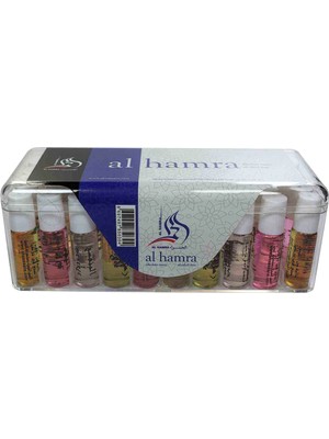 Berat Aksa Al Hamra Alkolsüz Esans - Plastik Kapaklı 5 cc - 40 Adet - 2 Kutu