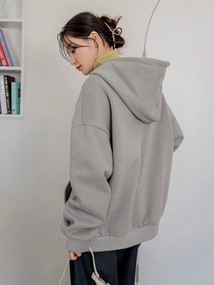 Trendseninle Kadın Cheerful Baskılı Oversize Kapüşonlu Sweatshirt