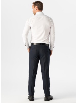 Süvari Normal Bel Normal Paça Slim Fit Lacivert Erkek Pantolon PN1014400284