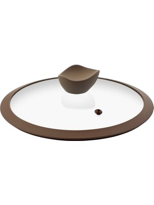 Falez Casa Milano 26 cm Kapak Kahverengi