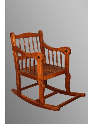 Avcı Ahşap Tasarım Çam Ağacından Sallanan Koltuk Dinlenme Koltuğu Bahçe Sandalyesi