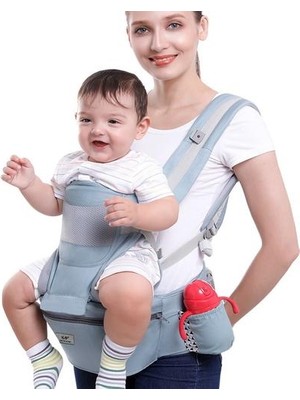 Xinhang Ergonomik Ön Kaplama Bebek Taşıyıcı Bebek Bebek Hipseat Taşıyıcı Ön Yüzleşen Ergonomik Kanguru Bebek Wrap Sling Seyahat Sırt Çantaları ve taşıyıcı (Yurt Dışından)