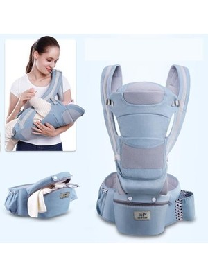 Xinhang Ergonomik Ön Kaplama Bebek Taşıyıcı Bebek Bebek Hipseat Taşıyıcı Ön Yüzleşen Ergonomik Kanguru Bebek Wrap Sling Seyahat Sırt Çantaları ve taşıyıcı (Yurt Dışından)