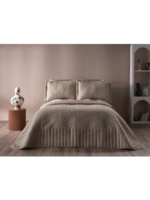 Doqu Home Mirage Çift Kişilik Yatak Örtüsü - Bej