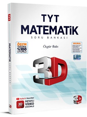 3D Yayınları TYT Matematik Soru Bankası