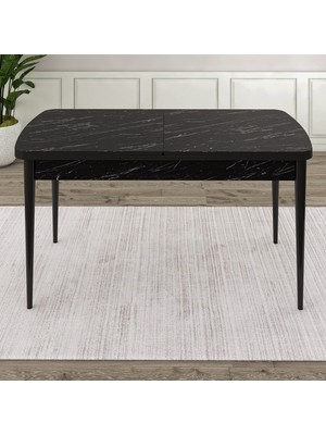 Canisa Concept Roy Serisi, 80 x 132 cm Açılabilir Mdf Yemek Masası
