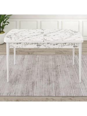 Canisa Concept Iza Serisi, 80 x 132 cm Açılabilir Mdf Yemek Masası