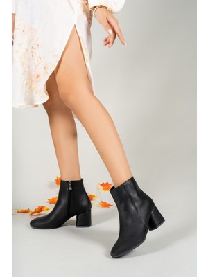 Riccon Siyah Cilt Kadın Bot 0012892Y