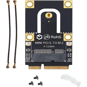 5088 Mini Pci-E Express To M.2 Ngff Wifi Wireless Bluetooth Çevirici Dönüştürücü Kart