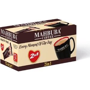 Coffee 2si1 Arada Şekersiz 72x4,5gr Mini Küçük Boy İkramlık Otobüs Hazır Kahve Kutu