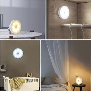 Hs 1047 Sensörlü Kabin LED  USB Şarjlı Mıknatıslı