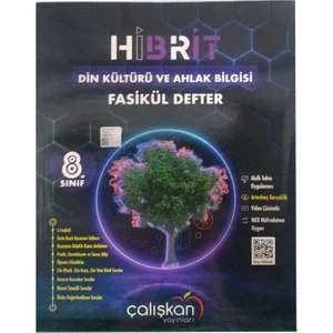 Çalışkan Yayınları 8. Sınıf Hibrit Din Kültürü ve Ahlak Bilgisi Fasikü